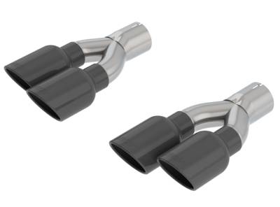 Borla - Borla Exhaust 60672BC 4" Tip Kit for 18-21 Jeep Grand Cherokee Trackhawk 6.2