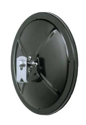 Cipa Mirrors - CIPA Mirrors 48850 Convex Mirror Full Size 8.5" w/L-Bracket