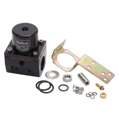 Edelbrock - Edelbrock 174023 EFI Fuel Pressure Regulator -10 AN 180 GPH Black Finish