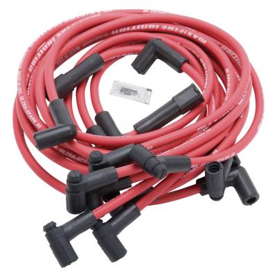Edelbrock - Edelbrock 22713 Max-Fire Ultra-Spark 50 1978-86 SB-Chevy Spark Plug Wire Set