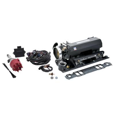 Edelbrock - Edelbrock 35793 Pro-Flo 4 EFI XT-Style Kit #35793 for Pre-86 Chevy Small-Block