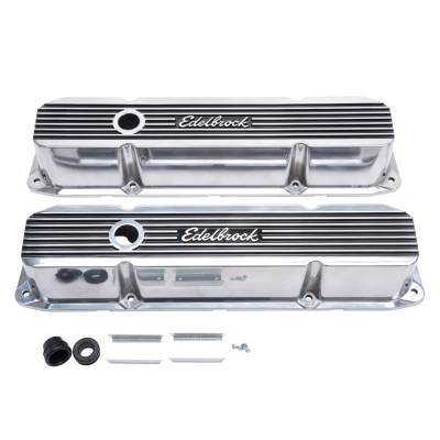 Edelbrock - Edelbrock 4276 Elite II Valve Covers for Chrysler Big-Block 383/440