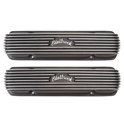 Edelbrock - Edelbrock 41303 Classic Valve Cover for Pontiac 301    455 V8 1962-79