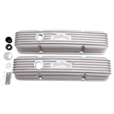 Edelbrock - Edelbrock 41449 Classic Series Valve Cover for Chevy 262-400 V8 1959-86