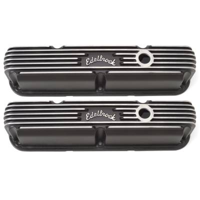 Edelbrock - Edelbrock 41763 Classic Valve Cover for Chrysler Small-Block LA 318-340-360