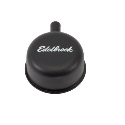Edelbrock - Edelbrock 4413 Round 2.25" Tall w/90-DEG Valve Cover Breather