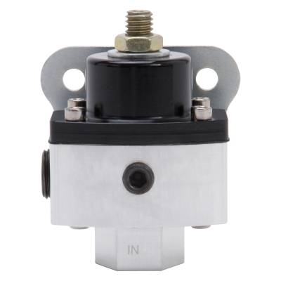 Edelbrock - Edelbrock 8190 Adjustable Billet Fuel Pressure Regulator 4.5-9 Psi
