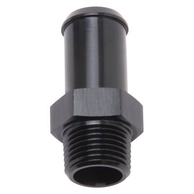 Edelbrock - Edelbrock 8187 Heater Hose End Fitting Straight w/3/8" NPT & 5/8" Barb