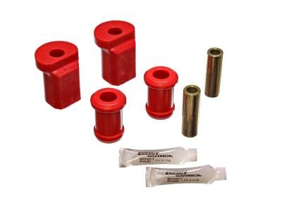 Energy Suspension - Energy Suspension 15.3115R Control Arm Bushing Set Front Polyurethane Red