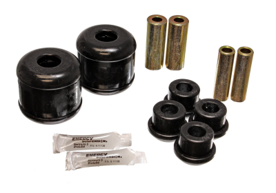 Energy Suspension - Energy Suspension 16.7105G Trailing Arm Bushing Set Rear Polyurethane Black