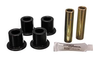 Energy Suspension - Energy Suspension 4.2129G Leaf Spring Bushing Set Polyurethane Black