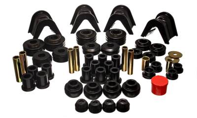 Energy Suspension - Energy Suspension 4.18106G Hyper-Flex Master Bushing Kit Black