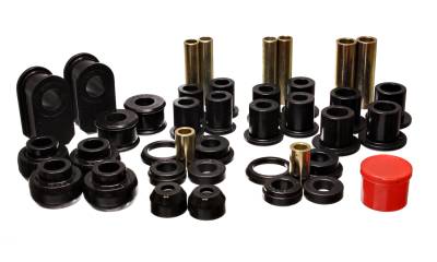 Energy Suspension - Energy Suspension 4.18116G Hyper-Flex Master Bushing Kit Black