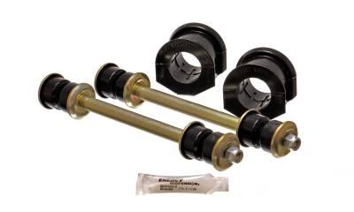 Energy Suspension - Energy Suspension 4.5152G Front Polyurethane Sway Bar Bushing Set Black