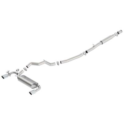 Ford Performance Parts - Ford Performance M-5200-FRS 16-18 Focus RS Active Cat Back Sport Exhaust System
