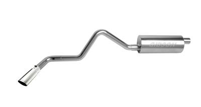 Gibson Performance Exhaust - Gibson Performance 612208 Single Cat-Back Exhaust System Stainless