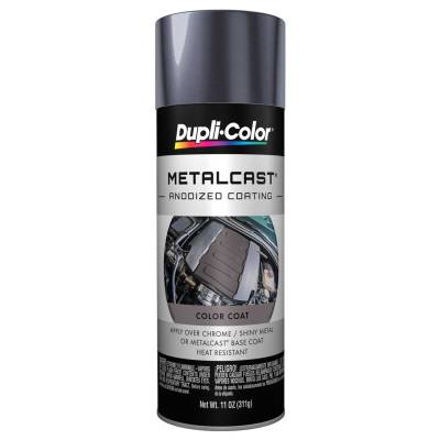 Duplicolor Paint - Dupli-Color Paint MC206 Metalcast Spray Paint Black Smoke Anodized 11oz Aerosol