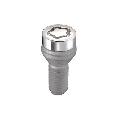 McGard - McGard 27216 Chrome Bolt Style Cone Seat Wheel Lock Set M12 x 1.25