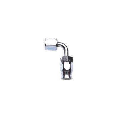 Russell - Russell 620461 Brake Hose End 90-DEG Tube Endura Size -04AN