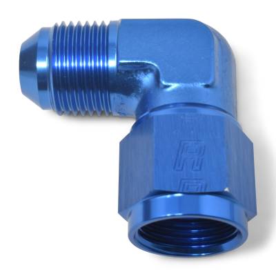 Russell - Russell 614810 Specialty AN Adapter Fitting 90-DEG Female AN Swivel To Male AN