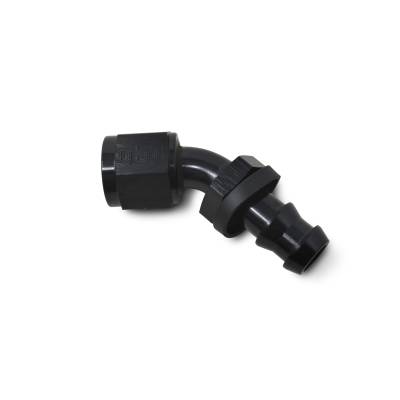 Russell - Russell 624093 Twist-Lok Hose End 45-DEG End Black -08AN