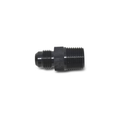 Russell - Russell 670033 Pro Classic Flare To Pipe Straight Black -10AN 3/8" NPT
