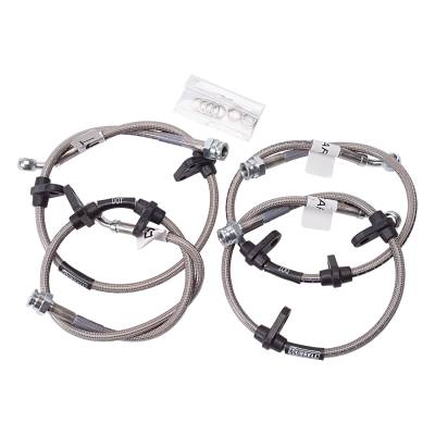 Russell - Russell 684550 Street Legal Brake Line Assembly 88-91 CIVIC CRX