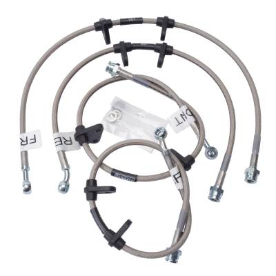 Russell - Russell 684800 Street Legal Brake Line Assembly 90-93 INTEGRA