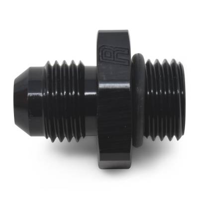 Russell - Russell 670720 12AN To 10AN Radius Port O-Ring Boss Adapter w/Black Finish