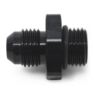 Russell - Russell 670940 10AN To 8AN Radius Port O-Ring Boss Adapter w/Black Finish