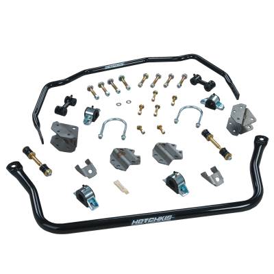 Hotchkis Performance - Hotchkis 22385 Front/Rear Suspen Sport Sway Bar Assembly for 67-72 Dodge A-Body