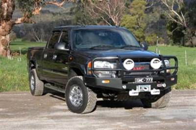 ARB - ARB 3462040 Deluxe Winch Mount Front Bumper Black