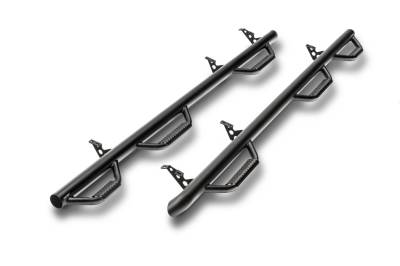 N-Fab - N-Fab F99100QC-6-TX Nerf Steps Texture Black for 99-16 F250/F350 SD 8' SuperCab