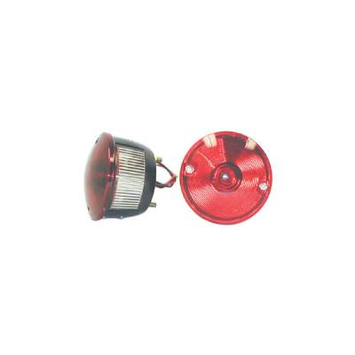 Omix - Omix 12403.02 Right Round Assembly Taillight for Willys CJ Models