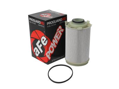 aFe Power - aFe 44-FF012 ProGuard D2 Fuel Fluid Filter for 07-09 Dodge RAM 2500/3500 L6-6.7L
