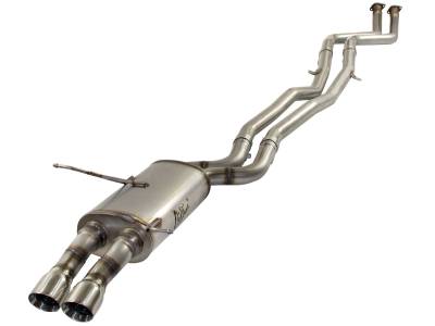 aFe Power - aFe 49-46309 Mach Force XP 2.25" Cat-Back Exhaust System for 01-06 BMW 2.5/3.0L