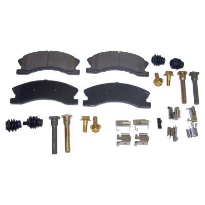 Crown Automotive Jeep Replacement - Crown 5093183MK Brake Pad Master Kit for 99-04 Jeep Grand Cherokee WJ