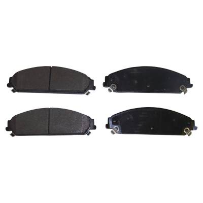 Crown Automotive Jeep Replacement - Crown 5142559AA Disc Brake Pad Set for 05-10 Dodge & Chrysler w/Dual Piston