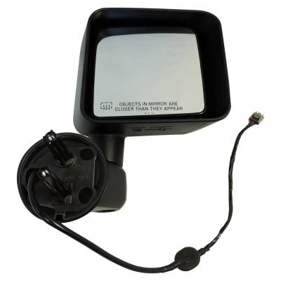 Crown Automotive Jeep Replacement - Crown Automotive 5182174AA Power Door Mirror for Jeep Wrangler JK