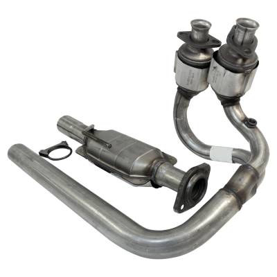Crown Automotive Jeep Replacement - Crown Automotive 52059681AD Front Exhaust Pipe for 04-06 Jeep Wrangler TJ 4.0L