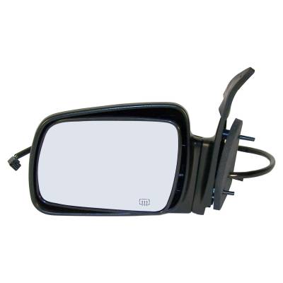 Crown Automotive Jeep Replacement - Crown 55154803 Left Power Heated Door Mirror for 96-98 Jeep Grand Cherokee ZJ
