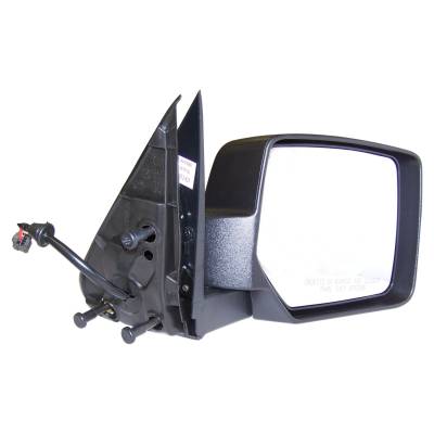 Crown Automotive Jeep Replacement - Crown Automotive 57010076AE Door Mirror for Jeep Liberty Canadian/Liberty KJ