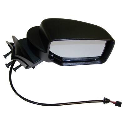 Crown Automotive Jeep Replacement - Crown Automotive 57010078AC Door Mirror for Jeep Liberty Canadian/Liberty KJ