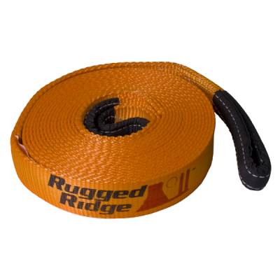 Rugged Ridge - Rugged Ridge 15104.01 Recovery Strap 3" x 30 Feet