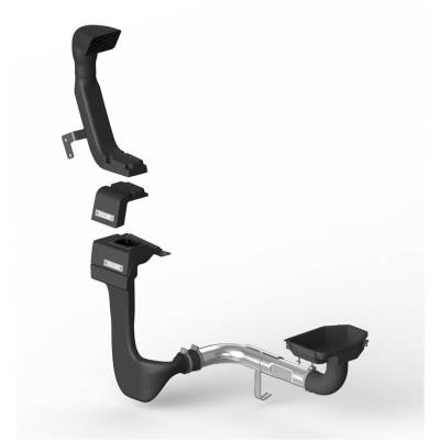 Rugged Ridge - Rugged Ridge 17756.20 XHD H/L Mount Snorkle Air Intake for 07-11 Wrangler JK