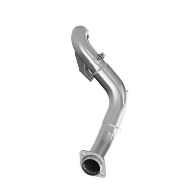 MBRP Exhaust - MBRP Exhaust FS9460 T409 SS 4" Armor Plus Downpipe 15-16 Ford F250/350/450 6.7L