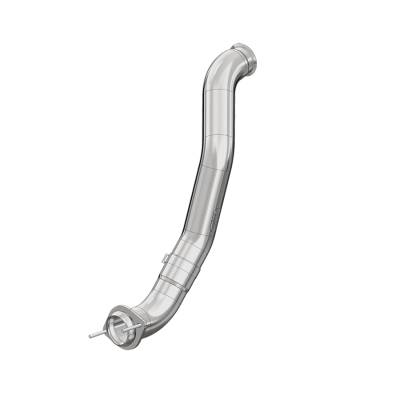 MBRP Exhaust - MBRP Exhaust FS9CA455 T409 SS 4" Armor Plus Downpipe 08-10 Ford F250/350/450 6.4