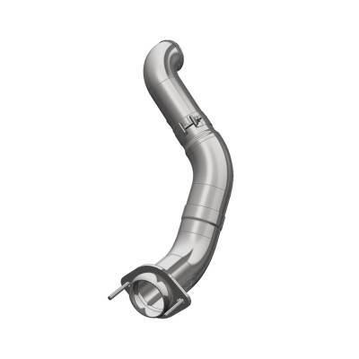 MBRP Exhaust - MBRP Exhaust FALCA459 Alum Steel 4" Armor Lite Downpipe 11-15 F250/350/450/550