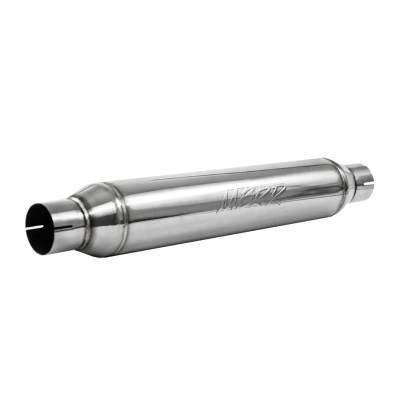 MBRP Exhaust - MBRP Exhaust R1016 T304 Armor Pro 2.5"IN 22" OUT 26" Body Overall Resonator Univ