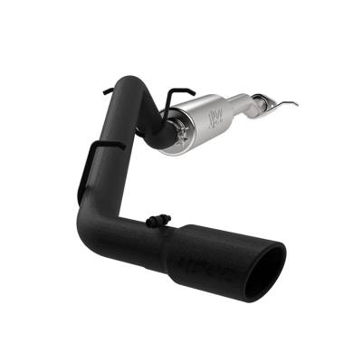 MBRP Exhaust - MBRP Exhaust S5088BLK Black 3" Cat-Back Single Side Exit 15-16 Colorado/Canyon